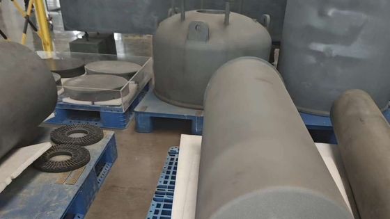 Tubes de procédé SIC pour les procédés tels que le procédé d'oxydation par recuit par diffusion de semi-conducteurs et photovoltaïques