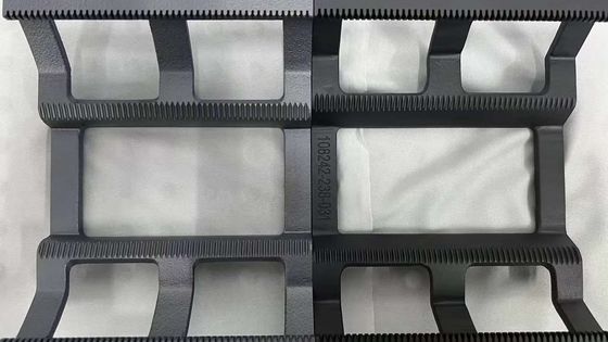 Conductivité thermique Noir 160 W/M K Tuyaux en carbure de silicium pour cellules solaires