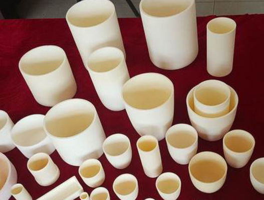 Grand spécial en céramique technique de Saggar de creuset d'alumine de la grande pureté Al2o3 formé