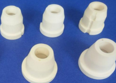 Bioxyde de zirconium en céramique des pièces Zro2 de haute zircone de résistance à l'usure en céramique