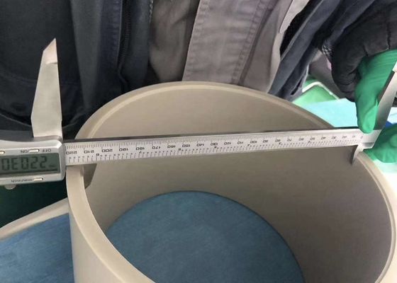 Tube en céramique de nitrure en aluminium de résistance d'isolation avec la résistance d'arc >30min